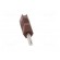 Plug | 4mm banana | 16A | 50VDC | brown | for cable | 2.5mm2 image 9