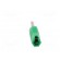 Plug | 4mm banana | 16A | 50VDC | green | for cable | 2.5mm2 фото 5