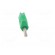 Plug | 4mm banana | 16A | 50VDC | green | for cable | 2.5mm2 фото 9