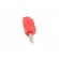 Plug | 4mm banana | 16A | 50VDC | red | for cable | 2.5mm2 | nickel plated фото 9