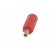 Plug | 4mm banana | 16A | 50VDC | red | non-insulated | for cable | 5.5mm2 image 9