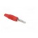 Plug | 4mm banana | 16A | 60VDC | red | non-insulated | 3mΩ | 2.5AWG image 8