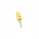 Plug | 4mm banana | 16A | 60VDC | yellow | non-insulated | 3mΩ | 1.5mm2 image 9