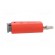 Plug | 4mm banana | 19A | 30VAC | 60VDC | red | nickel plated | 1mm2 image 7