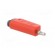 Plug | 4mm banana | 19A | 30VAC | 60VDC | red | nickel plated | 1mm2 image 8
