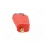 Plug | 4mm banana | 19A | red | non-insulated,with 4mm axial socket image 9
