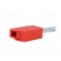 Plug | 4mm banana | 20A | 42V | red | non-insulated | 40mm | 3.86g image 6