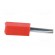 Plug | 4mm banana | 20A | 42V | red | non-insulated | 40mm | 3.86g image 7