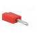 Plug | 4mm banana | 20A | 42V | red | non-insulated | 40mm | 3.86g image 8
