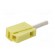 Plug | 4mm banana | 20A | 42V | yellow | non-insulated | 40mm | 3.86g image 6