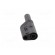 Plug | 4mm banana | 24A | 1kVDC | black | 0.5÷2.5mm2 | on cable | 3mΩ image 5