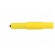 Plug | 4mm banana | 24A | 1kVDC | yellow | insulated | 3mΩ | 0.5÷2.5mm2 image 3