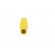 Plug | 4mm banana | 24A | 1kVDC | yellow | insulated | 3mΩ | 0.5÷2.5mm2 image 9