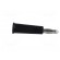Plug | 4mm banana | 24A | 60VDC | black | non-insulated | on cable image 7