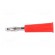 Plug | 4mm banana | 24A | 60VDC | red | non-insulated | Overall len: 46mm image 3