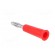 Plug | 4mm banana | 24A | 60VDC | red | non-insulated | Overall len: 46mm image 4