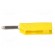 Plug | 4mm banana | 30A | 33VAC | 60VDC | yellow | 3mΩ | 2.5mm2 image 3