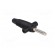 Plug | 4mm banana | 30A | 60VDC | black | 3mΩ | 2.5mm2 | on cable | 60.5mm image 8