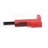 Plug | 4mm banana | 30A | 60VDC | red | insulated | nickel plated | 2.5mm2 image 3