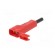 Plug | 4mm banana | 30A | 60VDC | red | insulated | nickel plated | 2.5mm2 image 6