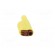 Plug | 4mm banana | 32A | 1kV | yellow | insulated | Max.wire diam: 4mm image 5