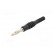 Plug | 4mm banana | 32A | 30VAC | 60VDC | black | non-insulated | 2.5mm2 image 2