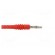 Plug | 4mm banana | 32A | 30VAC | 60VDC | red | non-insulated | 2.5mm2 image 7