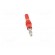 Plug | 4mm banana | 32A | 30VAC | 60VDC | red | non-insulated | 2.5mm2 image 9