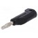 Plug | 4mm banana | 32A | 33VAC | 70VDC | black | Max.wire diam: 4mm image 4