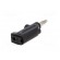Plug | 4mm banana | 32A | 33VAC | 70VDC | black | Max.wire diam: 4mm | 3mΩ image 6