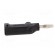 Plug | 4mm banana | 32A | 33VAC | 70VDC | black | Max.wire diam: 4mm | 3mΩ image 7