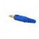 Plug | 4mm banana | 32A | 60VDC | blue | Max.wire diam: 2.8mm image 4