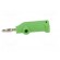 Plug | 4mm banana | 32A | 33VAC | 70VDC | green | Max.wire diam: 4mm | 3mΩ image 3