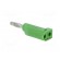 Plug | 4mm banana | 32A | 70VDC | green | Max.wire diam: 4mm | 2.5mm2 image 4