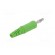 Connector: 4mm banana | plug | 32A | 33VAC | 70VDC | green | 2.5mm2 image 6