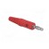 Plug | 4mm banana | 32A | 33VAC | 70VDC | red | Max.wire diam: 4mm | 2.5mm2 image 8