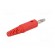 Plug | 4mm banana | 32A | 33VAC | 70VDC | red | Max.wire diam: 4mm | 2.5mm2 image 6