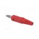 Plug | 4mm banana | 32A | 33VAC | 70VDC | red | Max.wire diam: 4mm | 2.5mm2 image 4