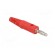 Plug | 4mm banana | 32A | 33VAC | 70VDC | red | Max.wire diam: 4mm | 2.5mm2 image 8