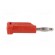 Connector: 4mm banana | plug | 32A | 33VAC | 70VDC | red | nickel plated image 7