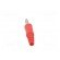 Plug | 4mm banana | 32A | 33VAC | 70VDC | red | non-insulated | 2.5mm2 image 6