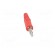 Plug | 4mm banana | 32A | 33VAC | 70VDC | red | non-insulated | 2.5mm2 image 10