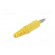 Plug | 4mm banana | 32A | 70VDC | yellow | non-insulated image 6