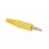 Plug | 4mm banana | 32A | 70VDC | yellow | non-insulated image 8