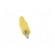 Plug | 4mm banana | 32A | 33VAC | 70VDC | yellow | non-insulated | 2.5mm2 image 9