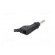 Plug | 4mm banana | 32A | 600V | black | 2.5mm2 | on cable image 6