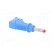 Plug | 4mm banana | 32A | blue | 2.5mm2 | Mounting: on cable image 8