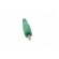 Plug | 4mm banana | 32A | 60V | green | non-insulated | 2.5mm2 image 9