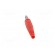 Plug | 4mm banana | 32A | 60V | red | non-insulated | 2.5mm2 image 5