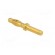 Plug | 4mm banana | 32A | 60VDC | 35mm | gold-plated | on panel,screw image 4